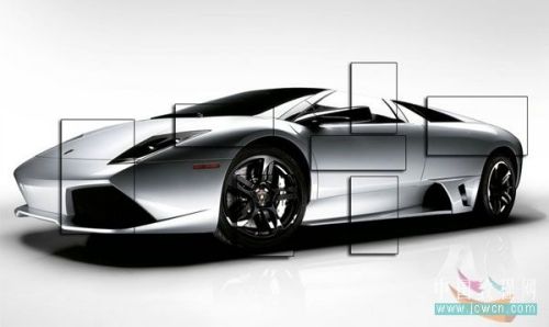 Photoshop阴影描边快速打造镜面切割效果_天极设计在线整理